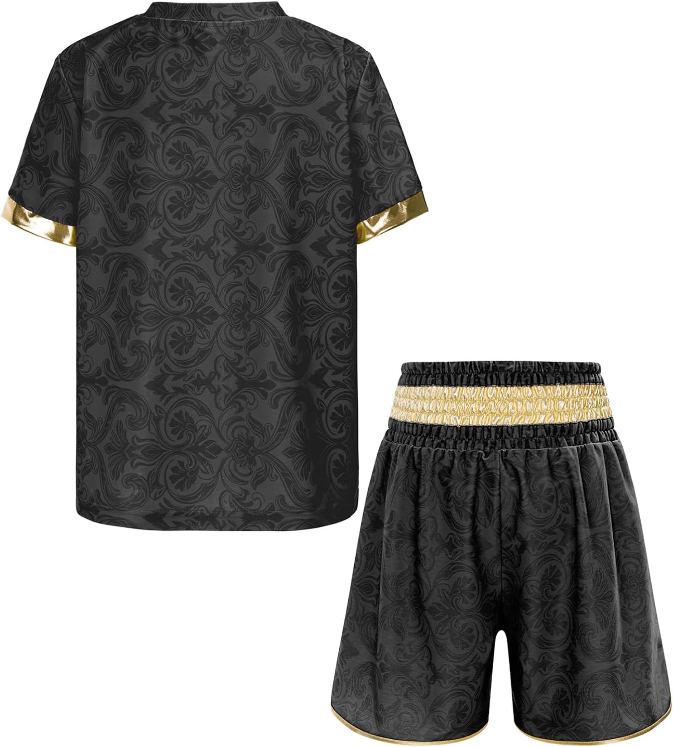 Girls Mma Set Fight Outfit Activewear Sportswear Black 8 Years