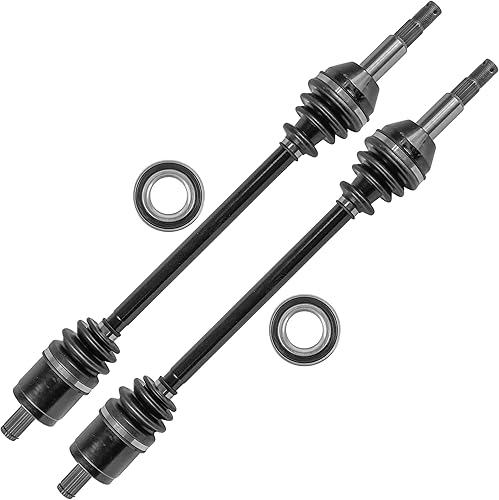 Miniatura 6 de Caltric Eje delantero izquierdo derecho con rodamiento compatible con Cub Cadet Volunteer 465 466 Diesel Tracker 2x