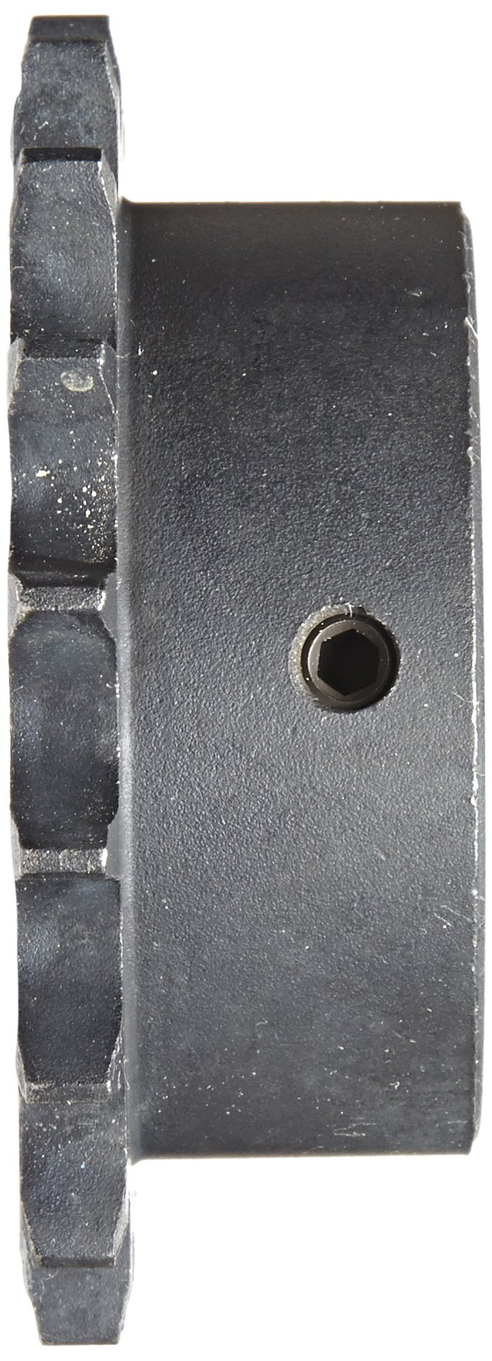 Martin Roller Chain Sprocket, Bored-to-Size, Type B Hub, Single Strand, 41 Chain Size, 0.5