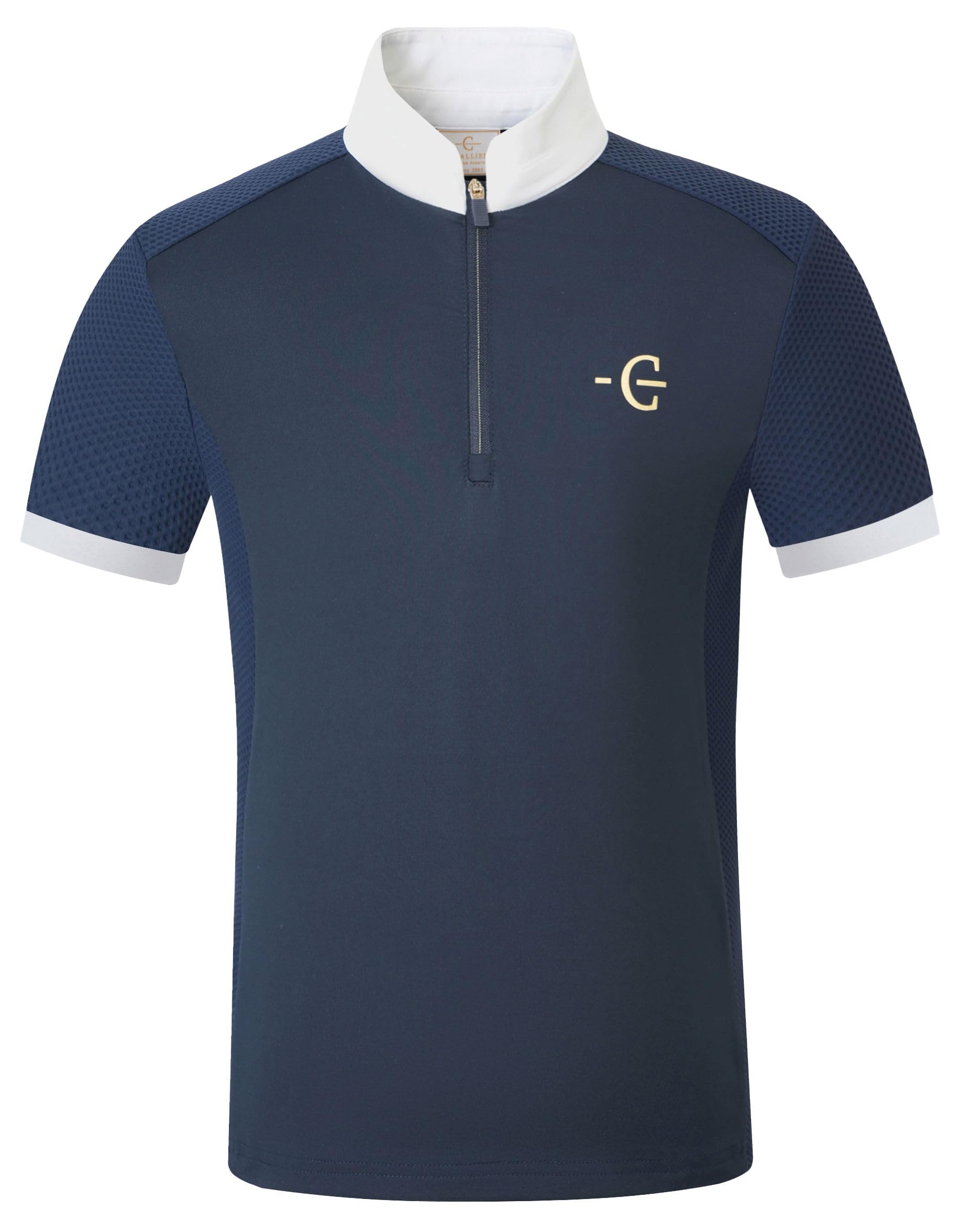 Covalliero Kinder Competition Shirt Dark Navy FS 2026 Turnierbluse : 128/134