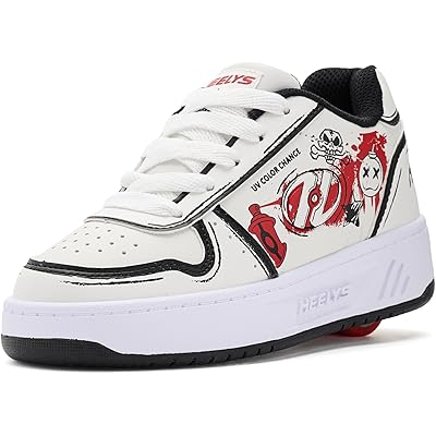 Heelys Kama-CC (Little Kid/Big Kid/Adult) white/black/red