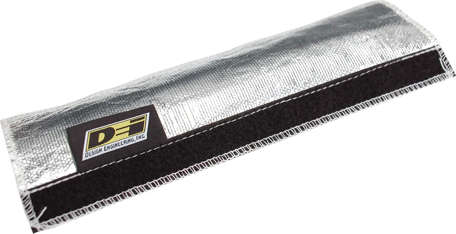 Design Engineering 010387 Black 11.5" x 4.5" Pipe Heat Shield for Corvette L98 (1985-1988, some '89)