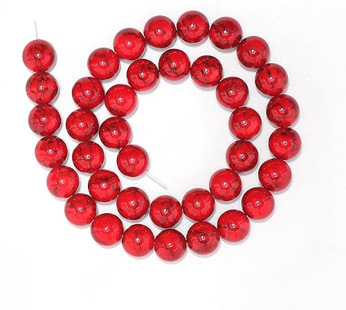 Miniatura 6 de 60 cuentas sueltas de turquesa roja de 0236in para hacer joyas cuentas semipreciosas naturales redondas lisas espaciadoras de piedras preciosas para