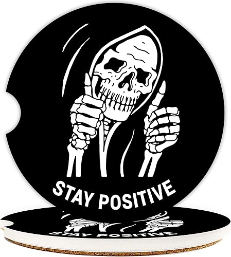 Car Coasters for Cup Holders - Halloween Gifts For Him