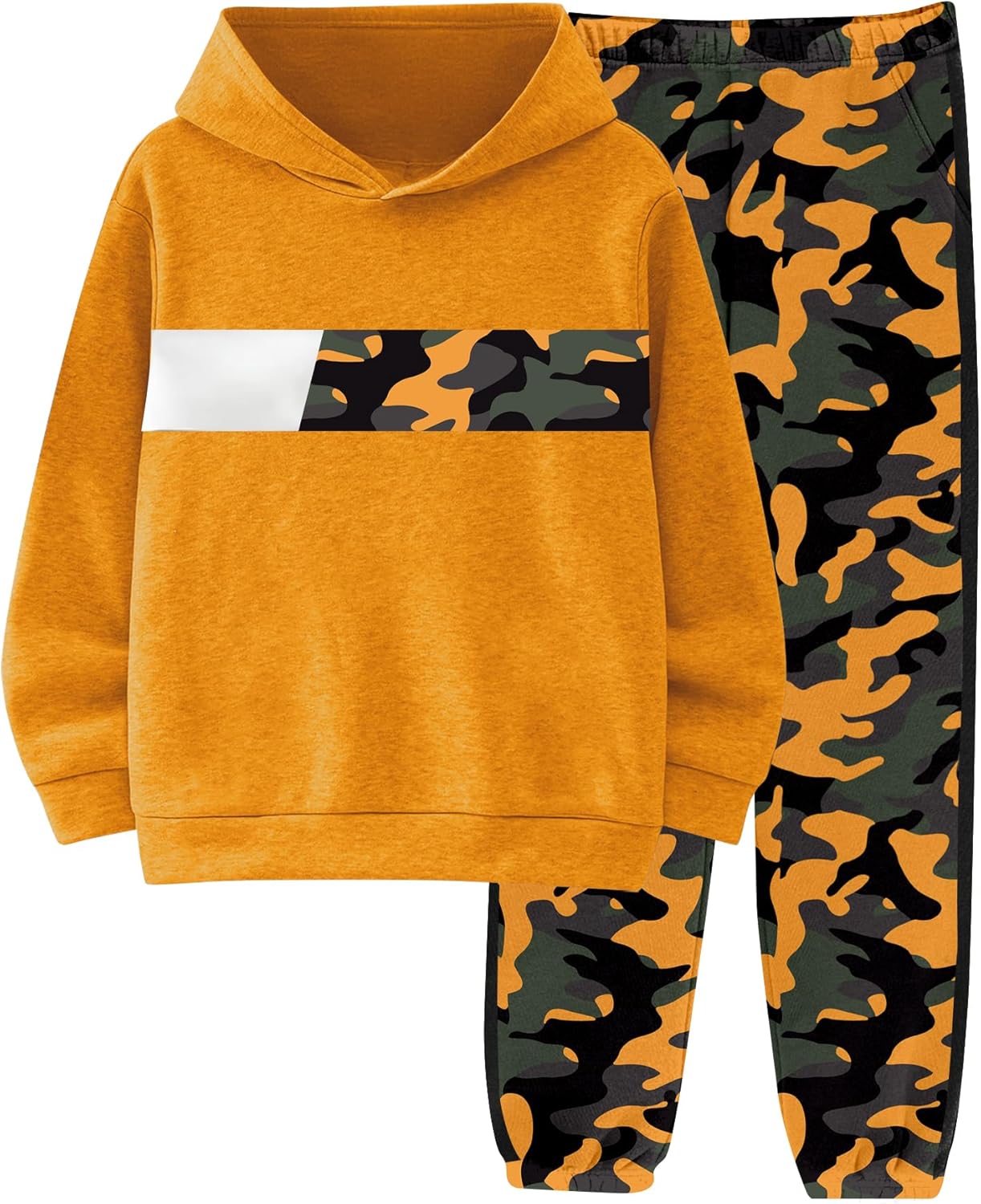 Boys Clothes Boy Outfits 2-Piece Long Sleeve Hoodie...