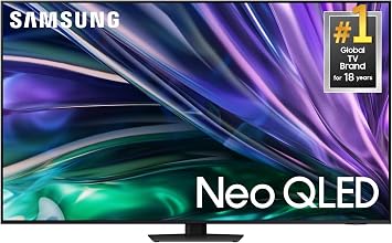 Samsung QN75QN85DBFXZA 75 Inch Neo QLED 4K Smart TV with Dolby Atmos and an Austere 5S-PS4-US1 4-Outlet Power with Omniport USB (2024)