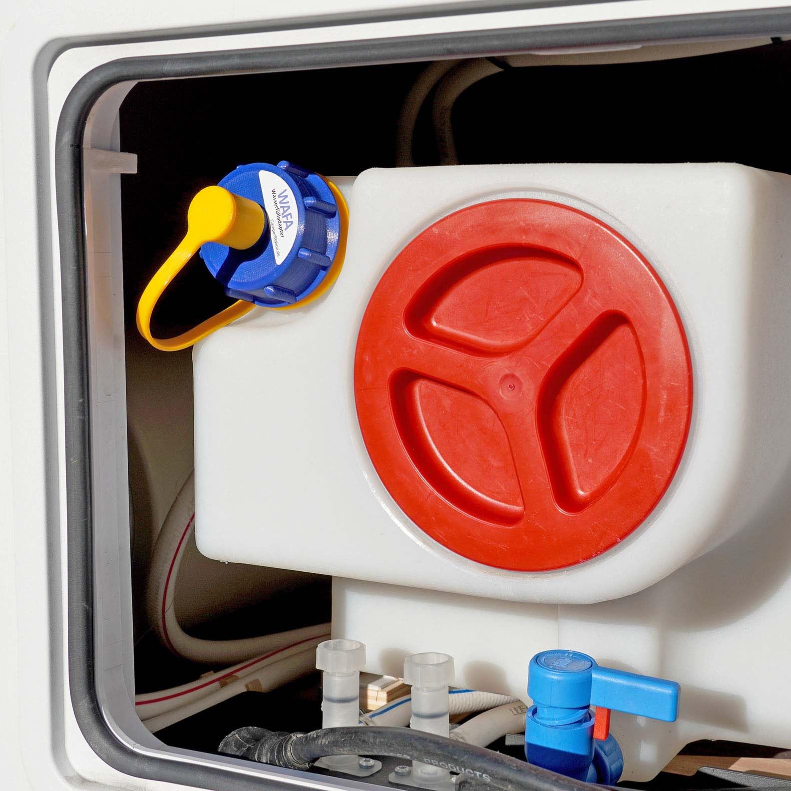 WAFA+ 6 Wassertankadapter für WOHNWAGEN KNAUS mit 50 mm Tanköffnung