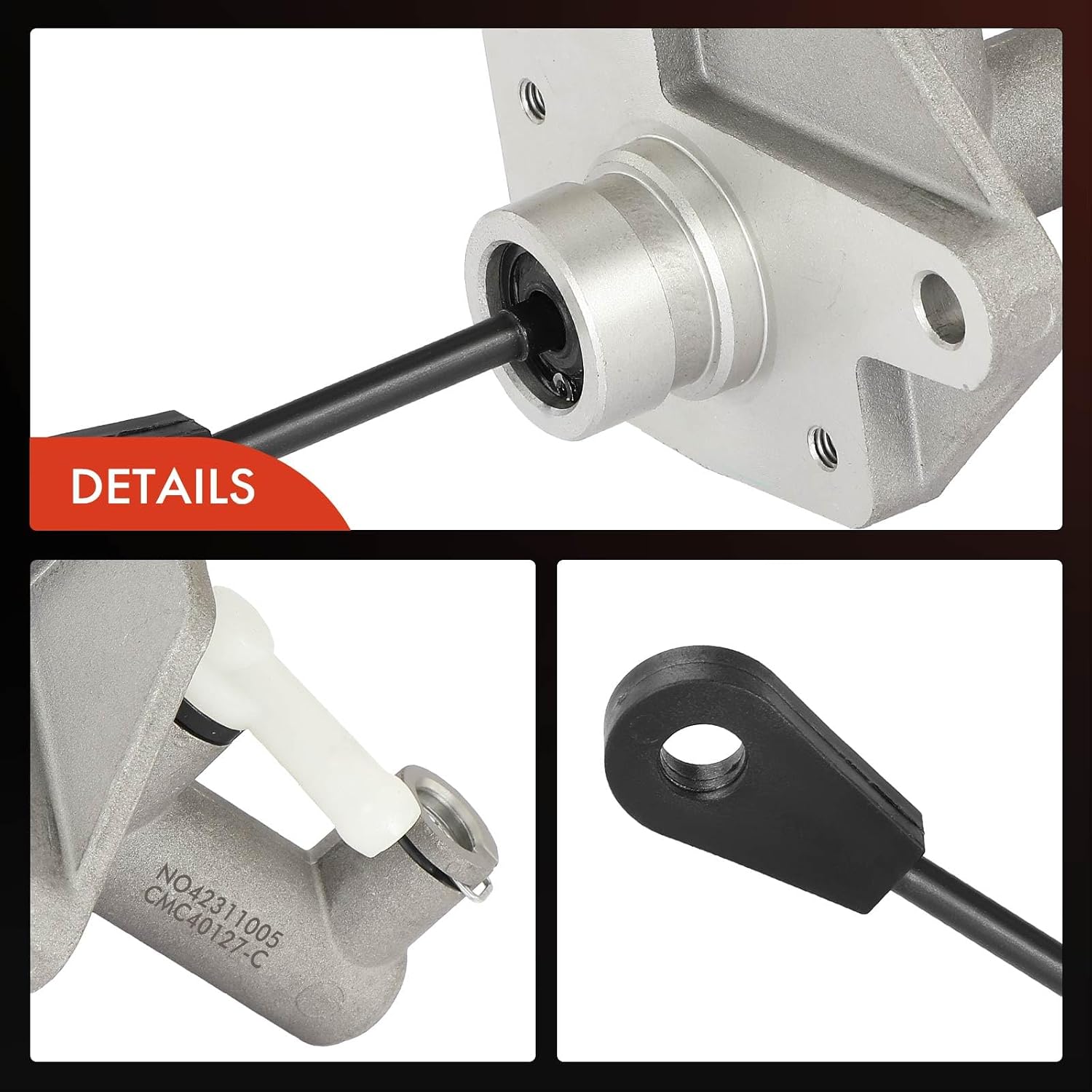 A-Premium Clutch Master Cylinder Without Reservoir Compatible with Kia Sportage 2007-2010 & Hyundai Tucson 2005-2009, Replace# 416102E005