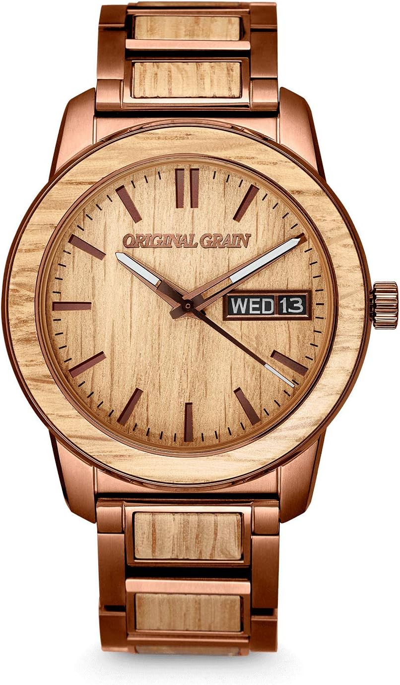 Strap Original Grain Reloj Reloj Original Grain Wine Stained Oak - Main Image
