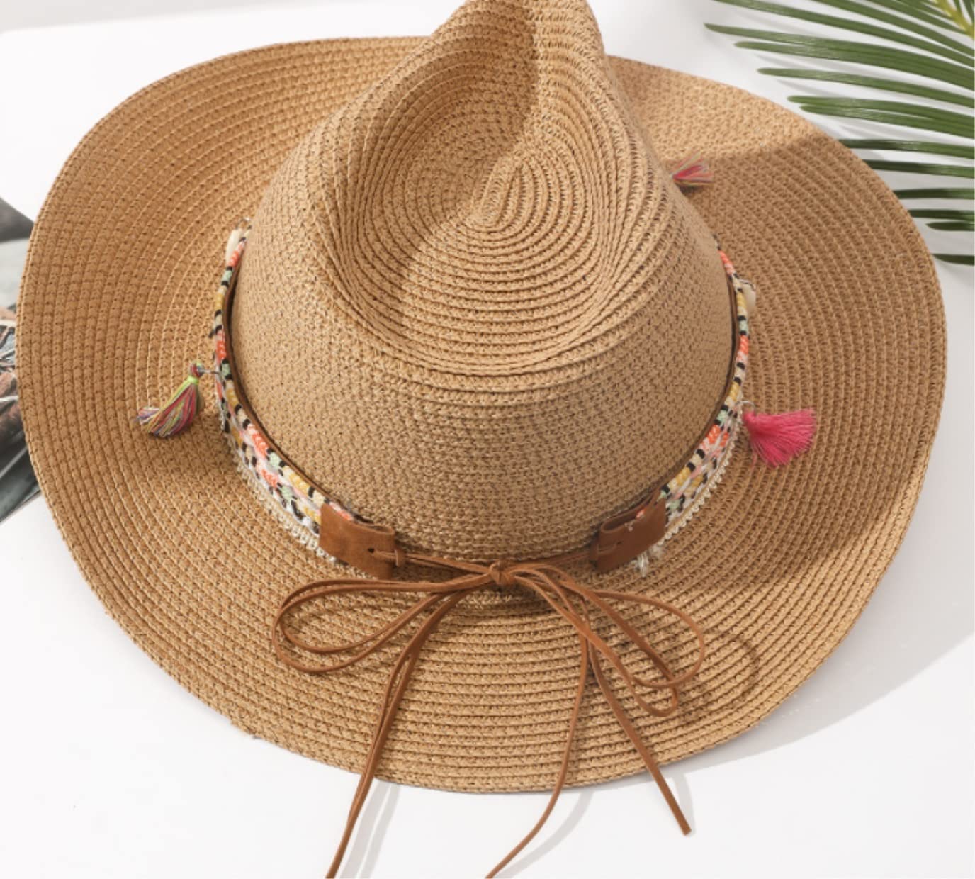 Cappello Da Sole Estivo Cappello Da Spiaggia Pieghevole Da Donna Cappello Estivo Da Donna In Carta Di Paglia Cappello Da Viaggio Panama
