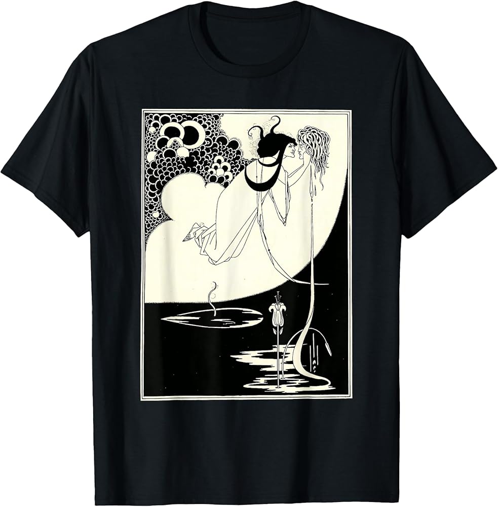 Amazon.co.jp: オーブリー・ビアズリーによるクライマックス Tシャツ