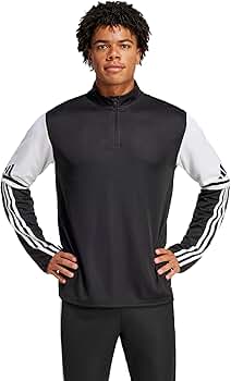 Amazon.com: adidas Men's Squadra 25 Training Soccer Top, Black