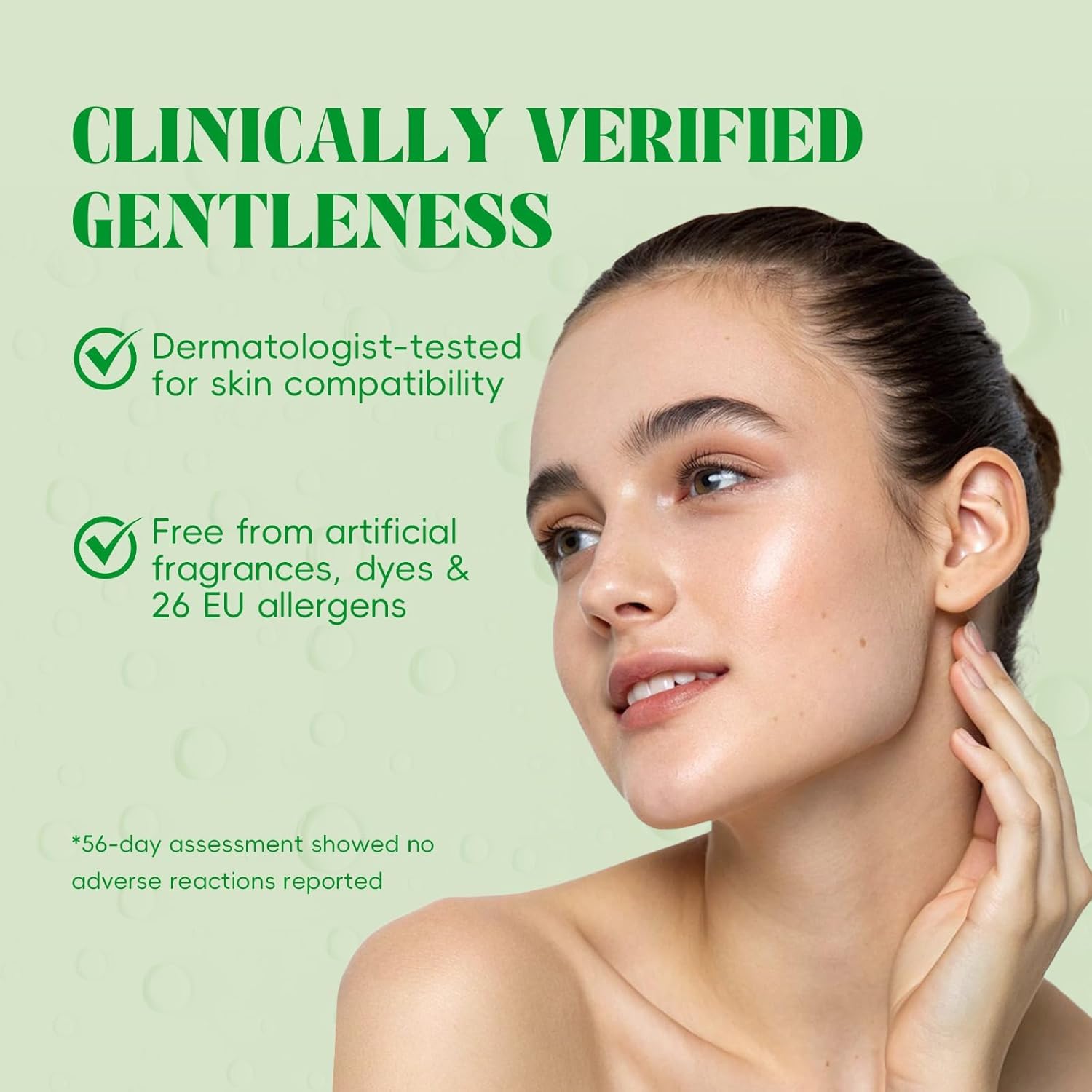 Centella Asiatica Serum Ampoule 1.7 fl. oz(50ml), Soothing & Calming Skincare for Sensitive, Redness, Dry & Acne-Prone Skin, Serum with Mugwort & Cica - Image 7