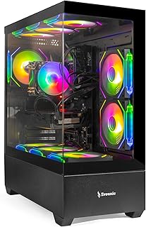 Gaming PC Desktop Computer,Xeon E5 12-Core,GeForce GTX Titan X 12GB Graphics, 64GB RAM,512GB SSD,4TB HDD,650W PSU,Windows 11 Pro,Bluetooth5.4 & WIFI6,Tower Prebuilt PC