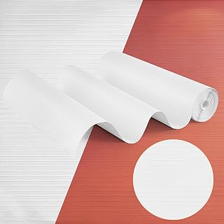 Frienda 20 in x 82ft Paintable Wallpaper Faux Beadboard Wallpaper Peel for Bedroom Ceiling Living Room Bathroom Basement, Non-Sticky