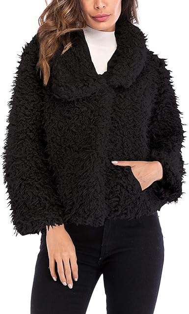 fuzzy coat amazon