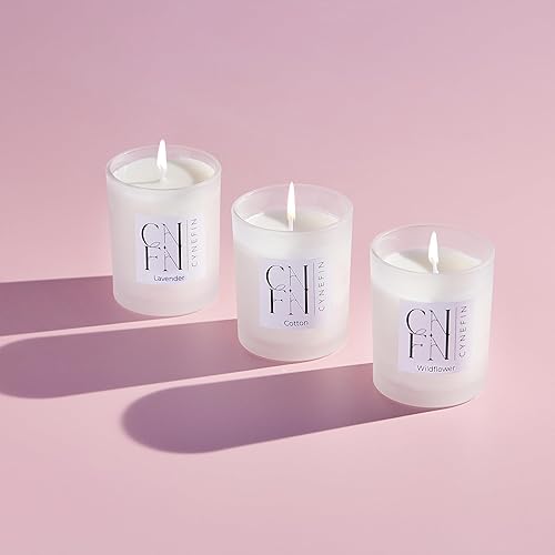 Miniatura 3 de Juego de velas perfumadas frescas y florales de CNFN  Velas 100% de cera de coco  3 x 3.53 onzas  20 horas de tiempo de combustión por vela