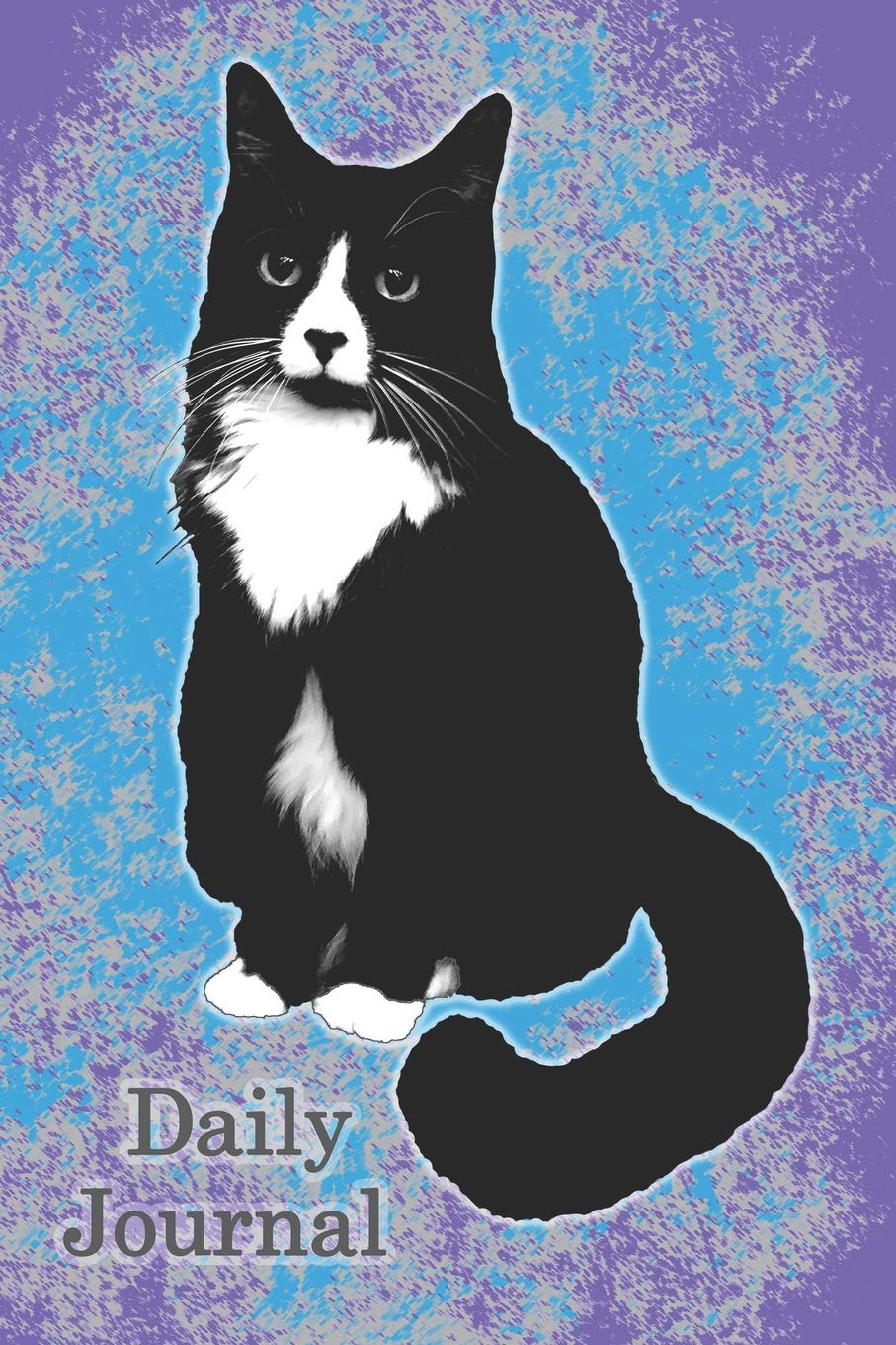 Daily Journal: Tuxedo Cat Lover’s Journal - Blank Lined Notebook Daily Planner Diary or Gratitude Journal For Women