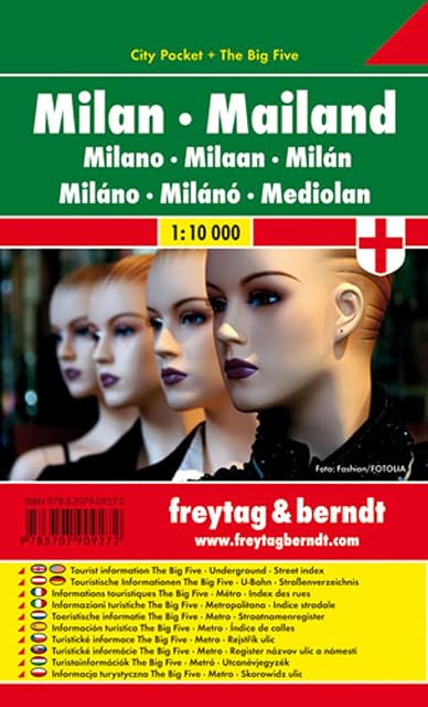Portada de Milan City Pocket Plano Callejero