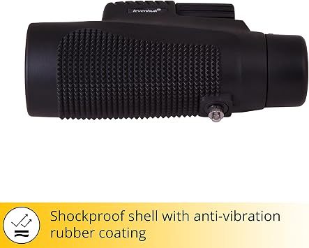 Levenhuk Wise 8x42 Compact Lightweight Monocular Clear and contrasting images robust housing ideal for hiking travelling nature observation sports and architecture