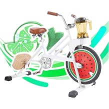 Kids Blender Bike, Stationary Bicycle with Fruit Juicer & Smoothie Maker for Indoor/Outdoor Fun, Ideal Gift for Children 6-15, Perfect Exercise Bike for Home, School, Camping & Party Activities