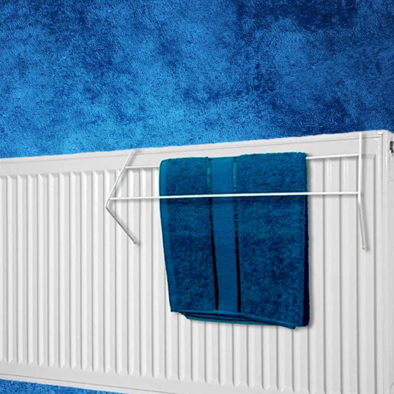 rightclick 2 Bar Radiator Clothes Airer, Versatile Design Clothes Airer