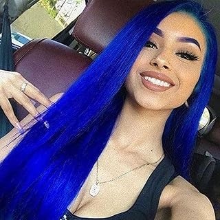 Blue full lace wig Clearance