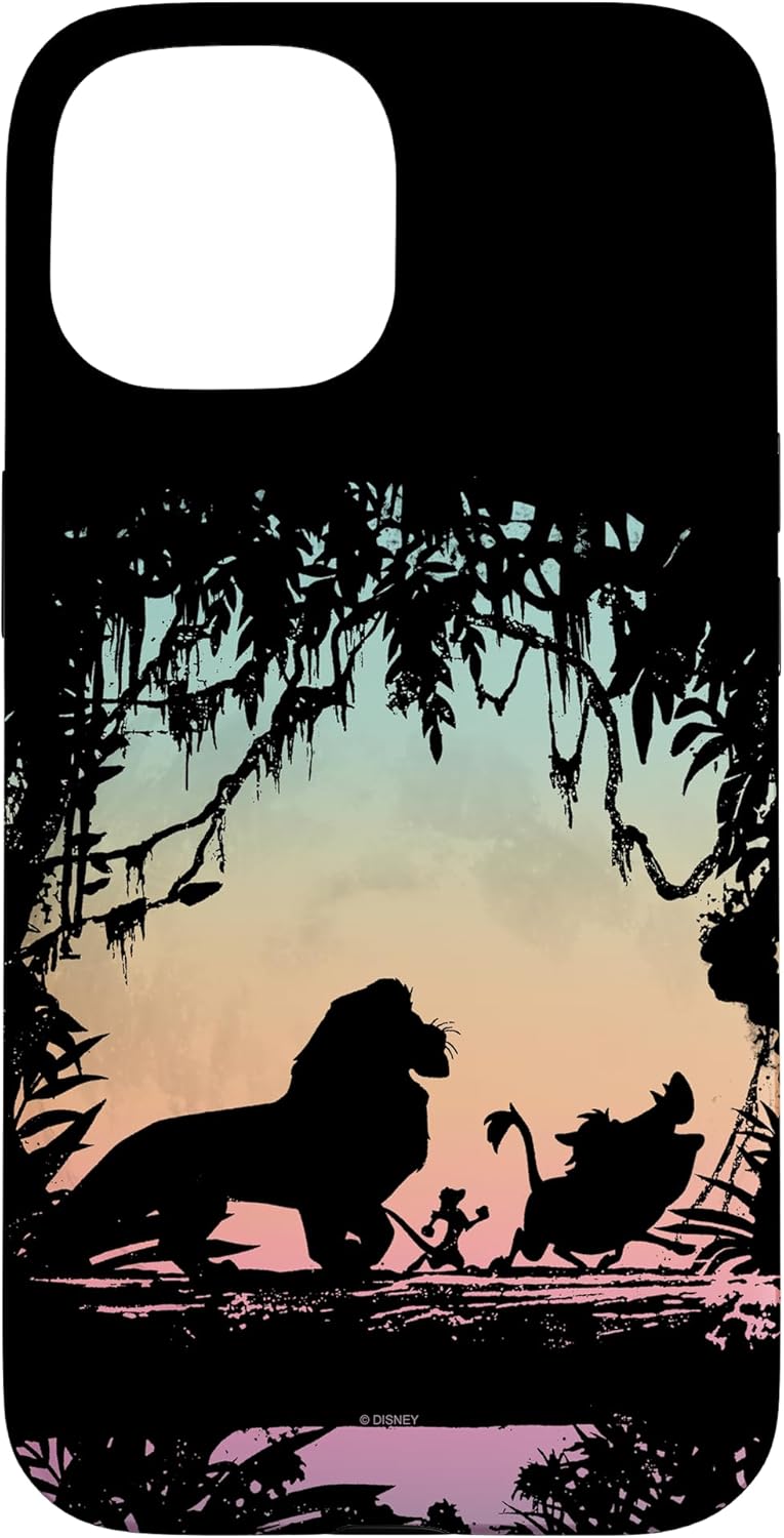 Disney The Lion King Group Shot Rainbow Silhouette Case for iPhone 13