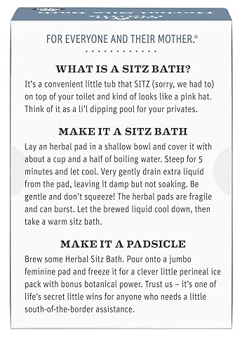 Vista 11 de Earth Mama Herbal Sitz Bath Artículos esenciales para el embarazo y posparto, baño de asiento relajante para hemorroides con hamamelis
