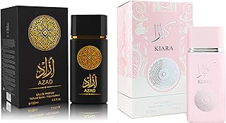 Perfume Couple Set AZAD &Ka Long Lasting Sweet Scent for Women/Men Fragrance 2x100ML