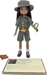 Lottie Rainforest Guardian Doll | Toys for Girls and Boys | Muñeca | Gifts for 3 4 5 6 7 8 Year Old | Small 7.5 inch