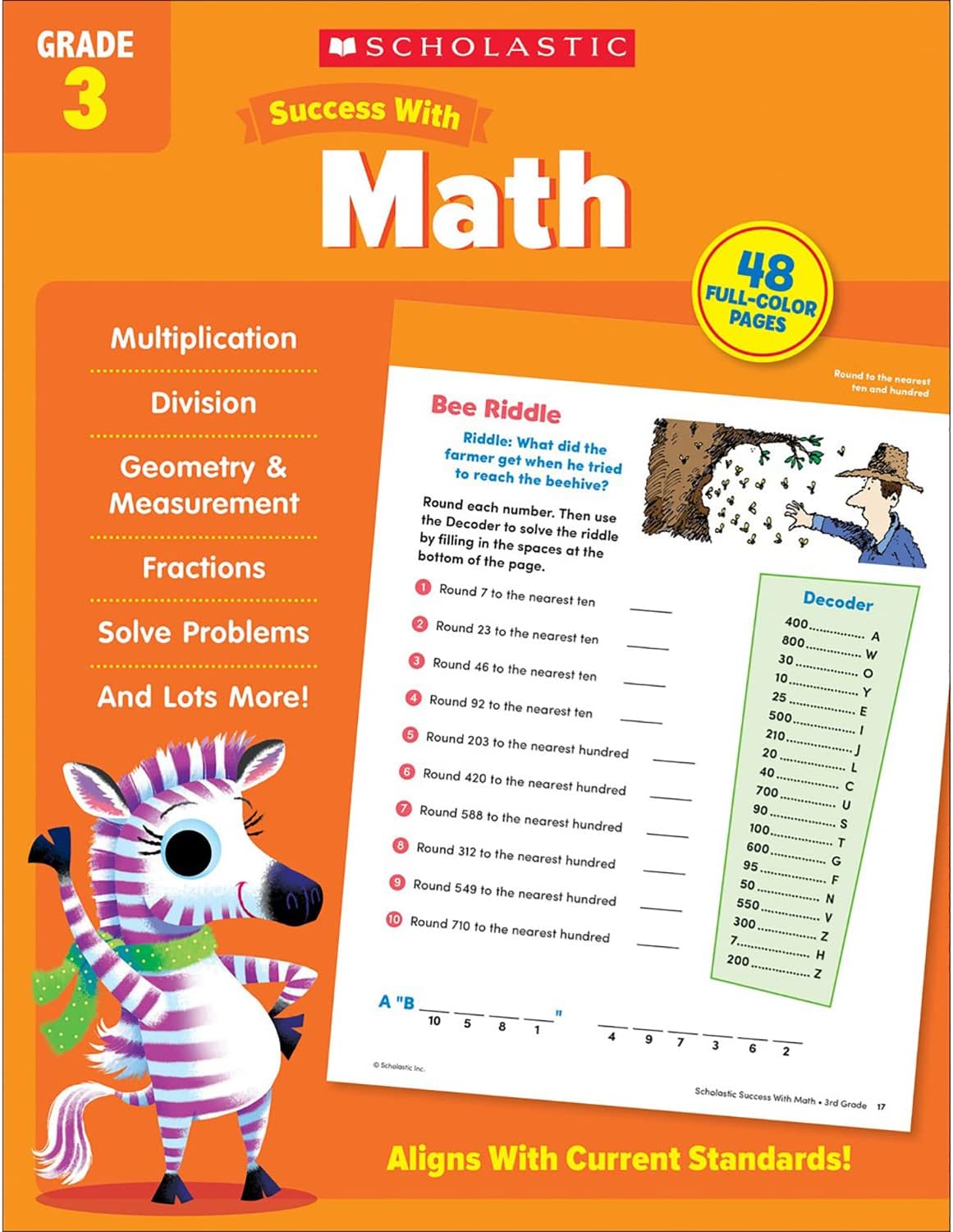 Scholastic Teacher Resources Scholastic Third Grade Success Workbooks, 4 Book Set