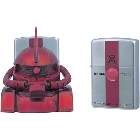 Amazon ｚｉｐｐｏ 機動戦士ガンダムジッポースタンドセット シャア アニメ 萌えグッズ 通販