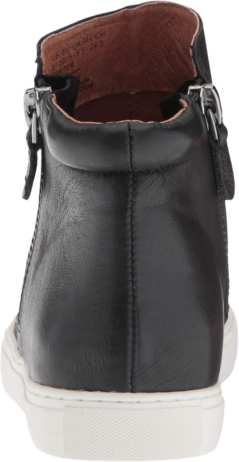 New Product Gentle Souls by Kenneth Cole Women's Carter Mid-Top Sneaker, Black, 7.5
