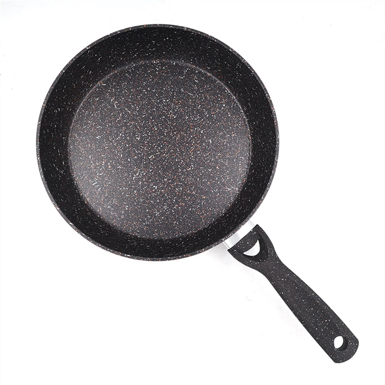 patelnia, Nieprzywierająca patelnia Granitowa Klasyczny design Domowa kuchnia Naczynia kuchenne Kuchenka gazowa(22cm)