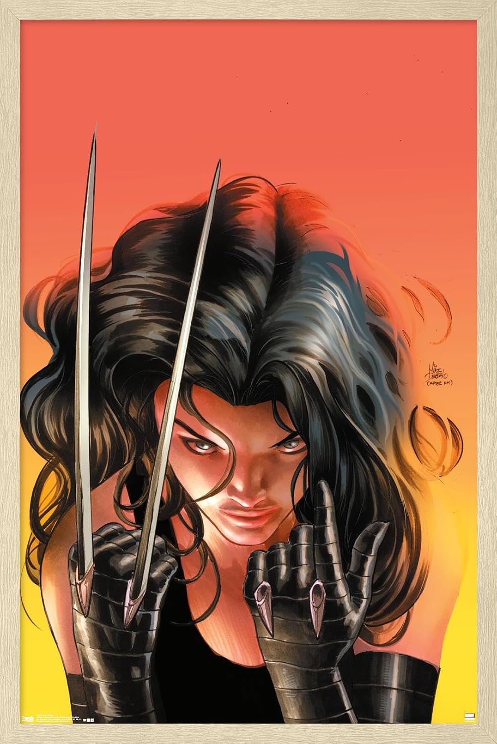 Trends International Marvel Comics - X-23 - Claws Wall Poster, 22.375" x 34", Premium Unframed Version