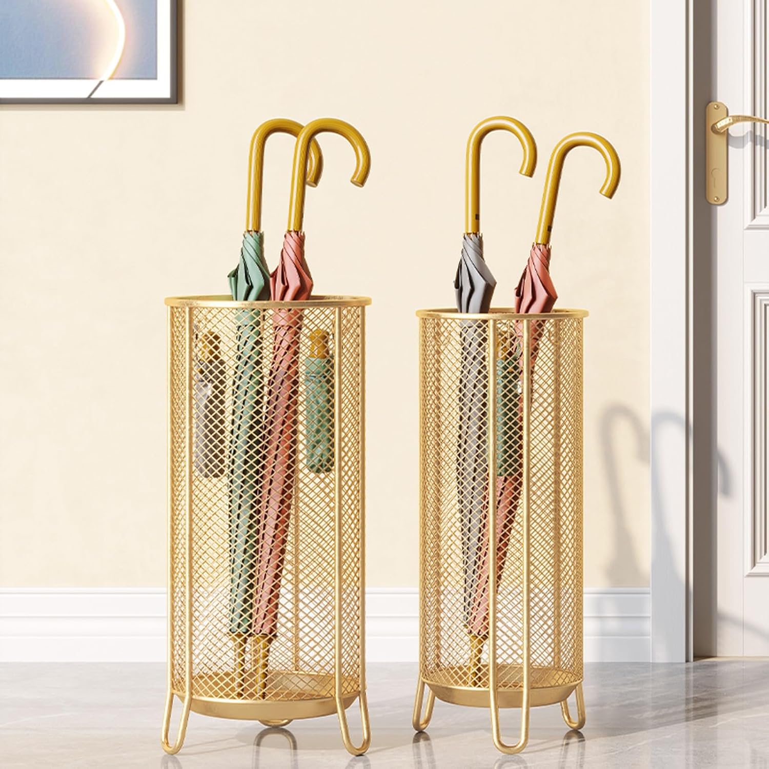 Modern Umbrella Stand, Entryway Storage Bucket, Elegant Storage Holder for Hotel, Office, Home