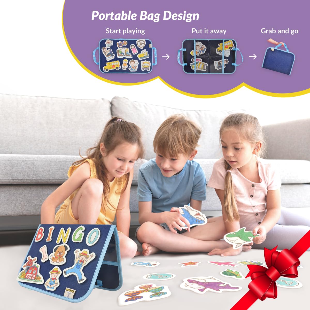 Amazon.com: CHEFAN Felt Flannel Boards Stories Precut Figures for