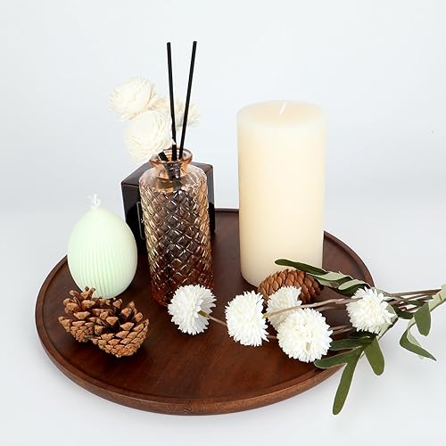 Miniatura 6 de Florero de cristal, ámbar, botella de aromaterapia, jarrón pequeño, 6 juegos, simple sólido, para cumpleaños, aniversario, boda, decoración del hogar