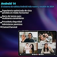 Vista 5 de Tablet Android 14, tabletas de 10 pulgadas, CPU Octa Core, 10GB+64GB+512GB de expansión, pantalla de 1280x800, Wi-Fi6, cámara dual, PC tablet