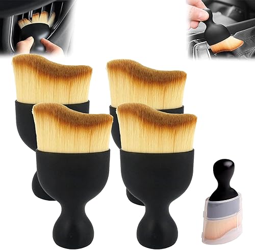 Miniatura 9 de Woobrooch - Cepillo suave para barrer el polvo del interior del automóvil, Woobrooch, cepillo Woobrooch para coche, cepillo para limpiar el interior