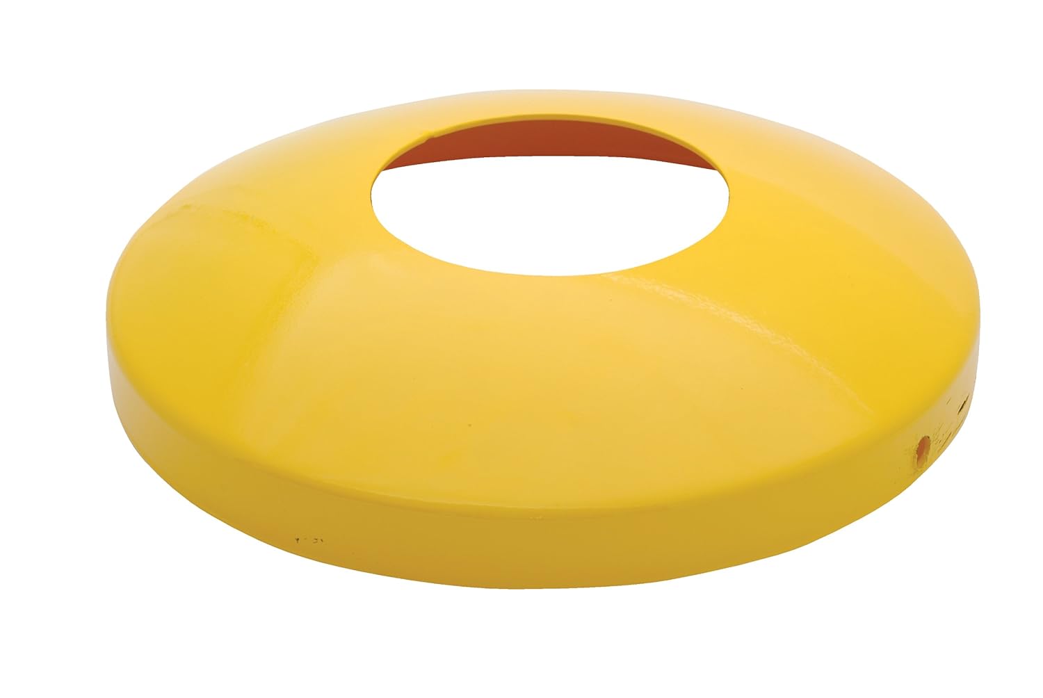 Vestil DOME-4.5-BOX Steel Protective Dome Cover For 4.5 In. Bollards Packaged in Box Yellow