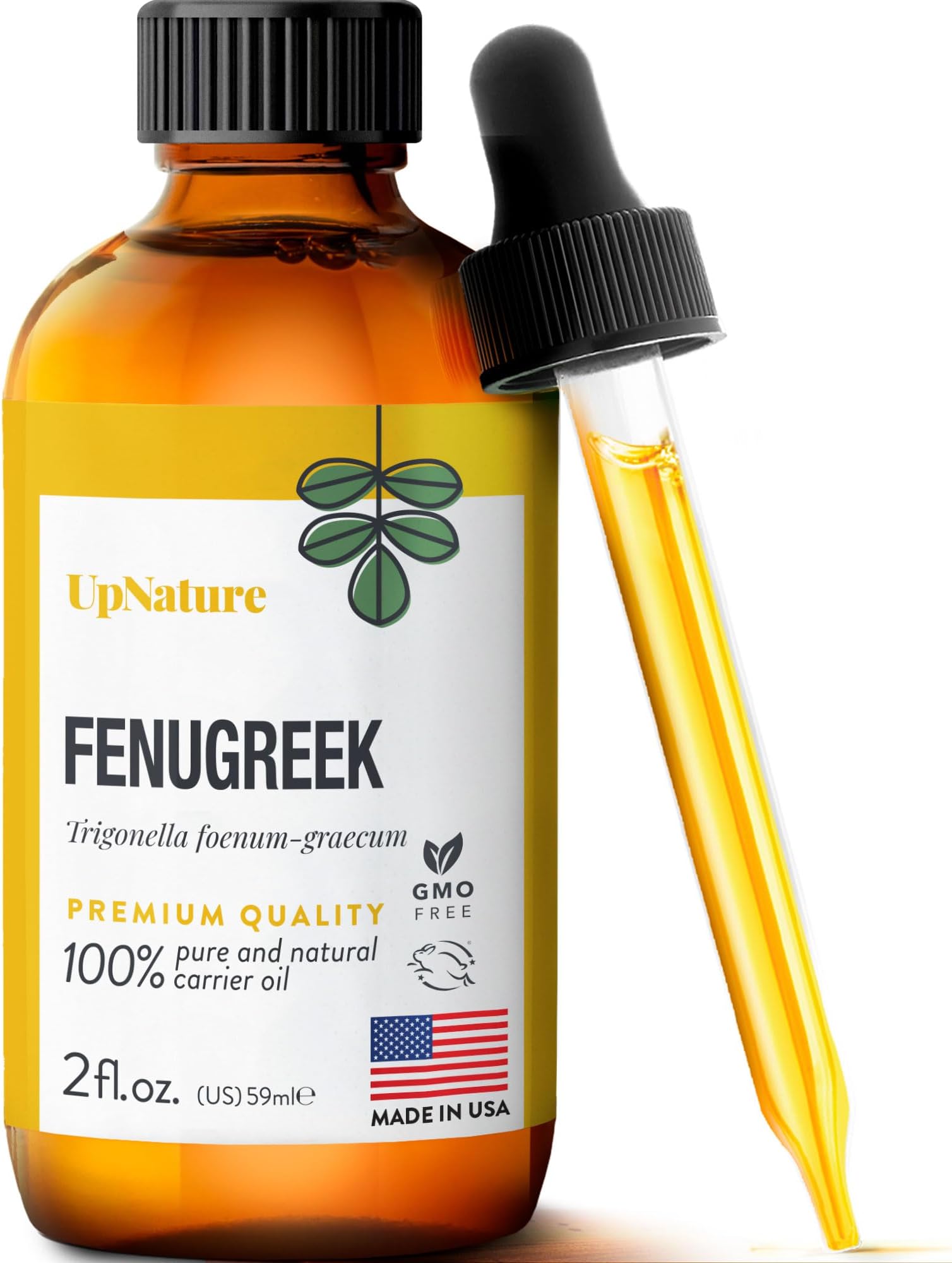 Fenugreek Oil - 100% Pure Fenugreek Seed Extract Essential Oil, 2oz