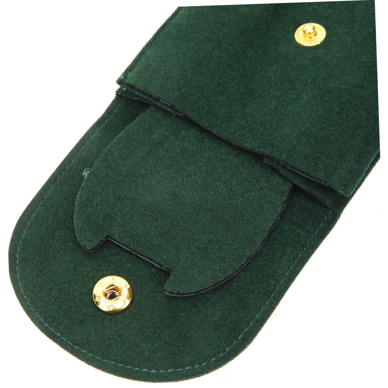 IMIKEYA 4 Sätze Aufbewahrungstasche Ansehen Bausatz Taschenuhr Gadget Schutz Wasserdicht Handgelenktaschen Uhrentasche Uhren-geschenketui Organizer Für Reiseuhren Flanell Green 2 Stück * 4