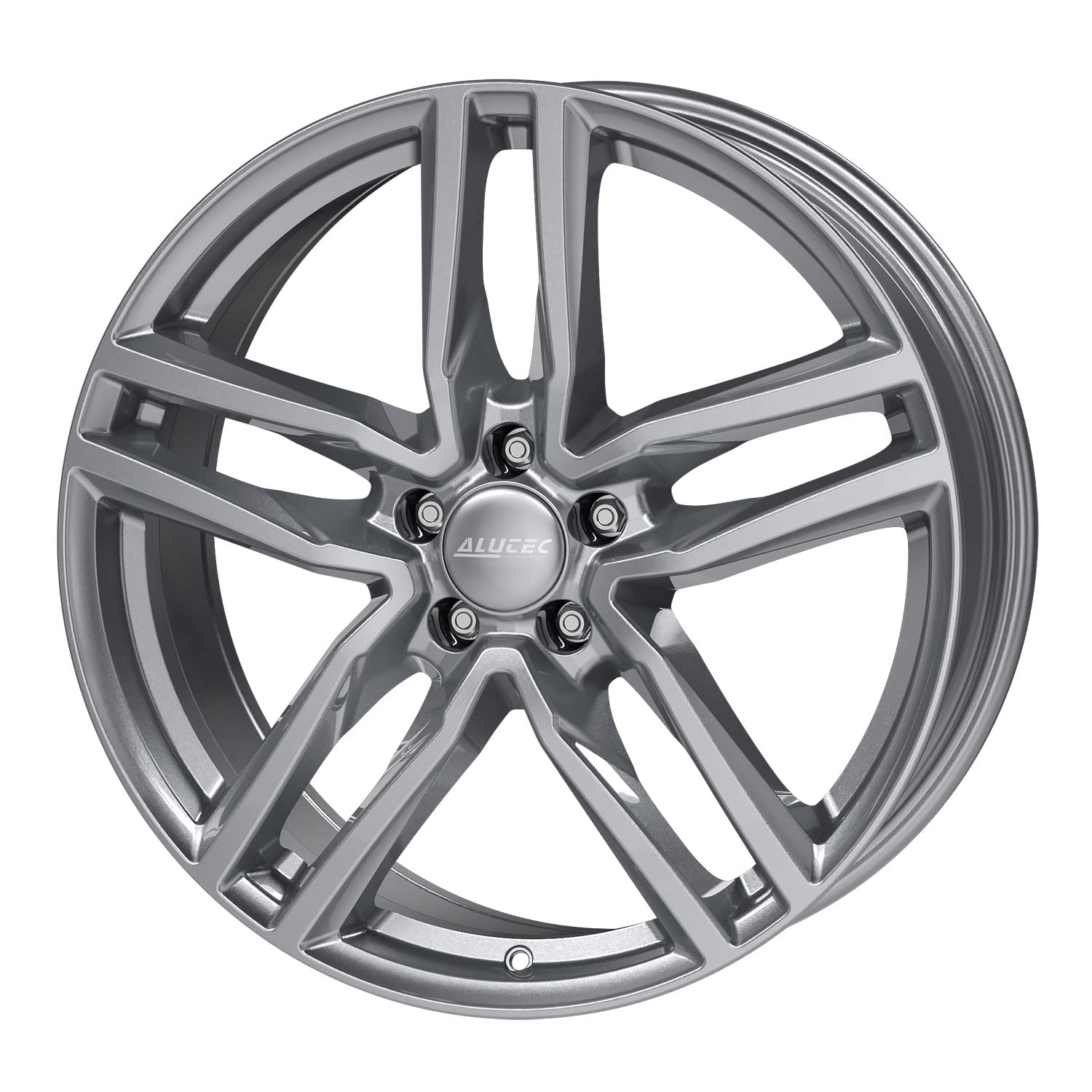 4 x felgi Alutec Ikenu 6,5Jx16 ET40 4 x 100 cm, metalowo-szare, kompatybilne z TOYOTA Corolla IQ Yaris
