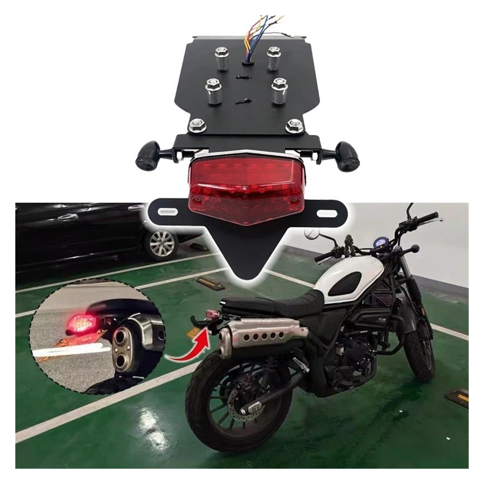Porta targhe Moto Per CL500 CL250