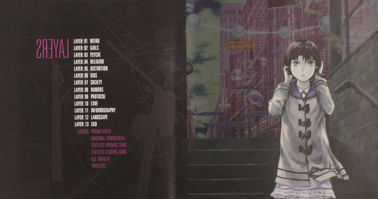 Amazon Com Serial Experiments Lain Complete Series Classic Blu Ray Dvd Combo Ruby Marlowe Emily Brown Celeste Burch Lia Sargent Movies Tv