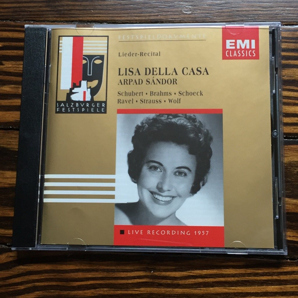 Della Casa, Lisa - Lieder Recital-Schubert/Brahms - Amazon.com Music