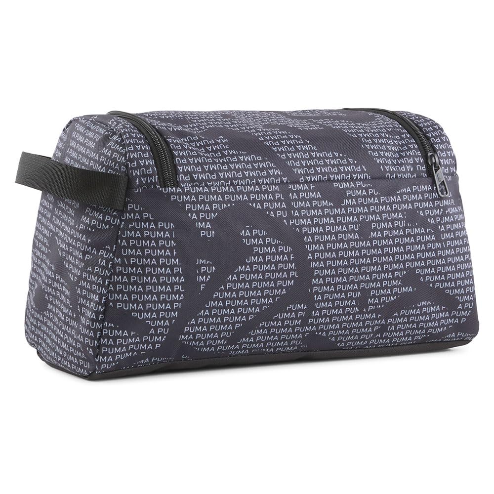 PUMA Challenger Shoe Bag Black Schuhbeutel, Schwarzes Logo Lab AOP