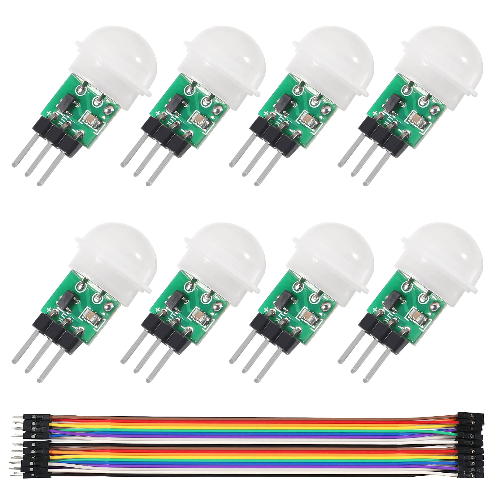 Buy 8pcs Human Sensor Module AM312 Mini IR Pyroelectric Infrared PIR ...